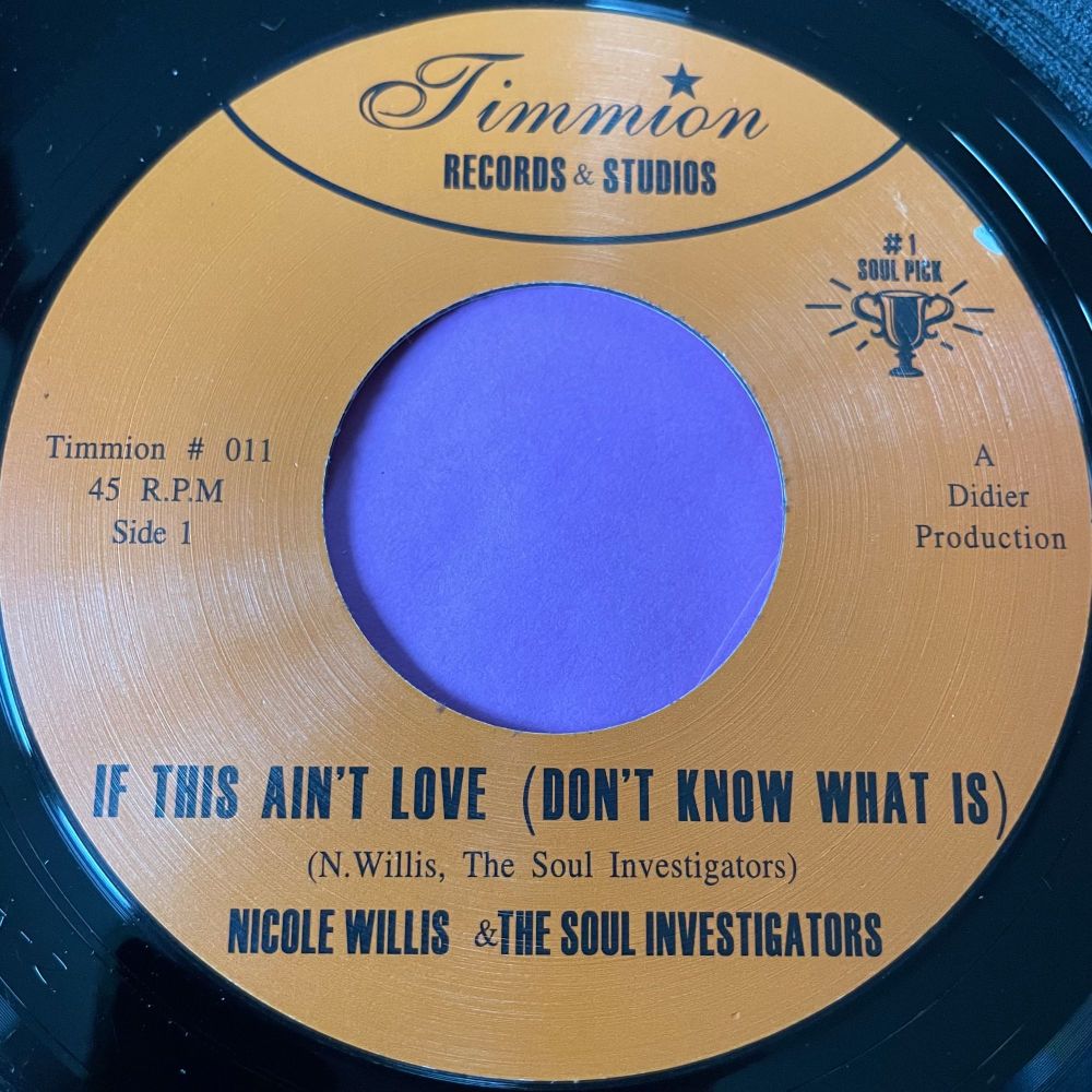 Nicole Willis-If this ain't love-Timmion E+