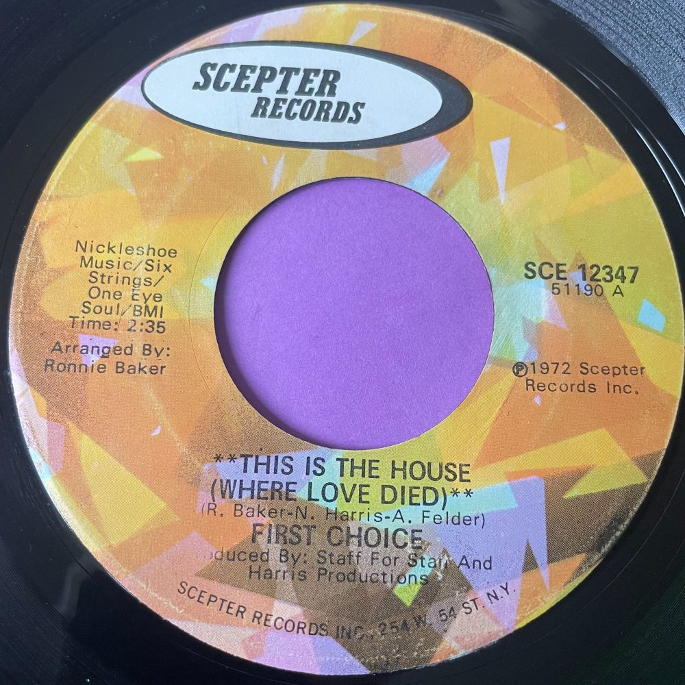 First Choice-This is the house-Scepter E+