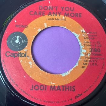 Jodi Mathis-Don't you care anymore-Capitol E+
