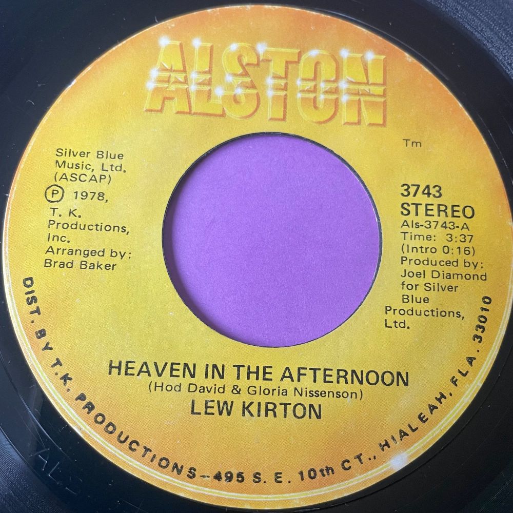 Lew Kirton-Heaven in the afternoon-Alston E