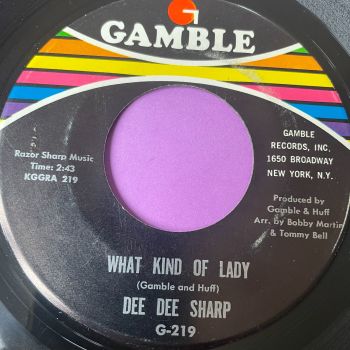 Dee Dee Sharp-What kind of lady-Gamble E+