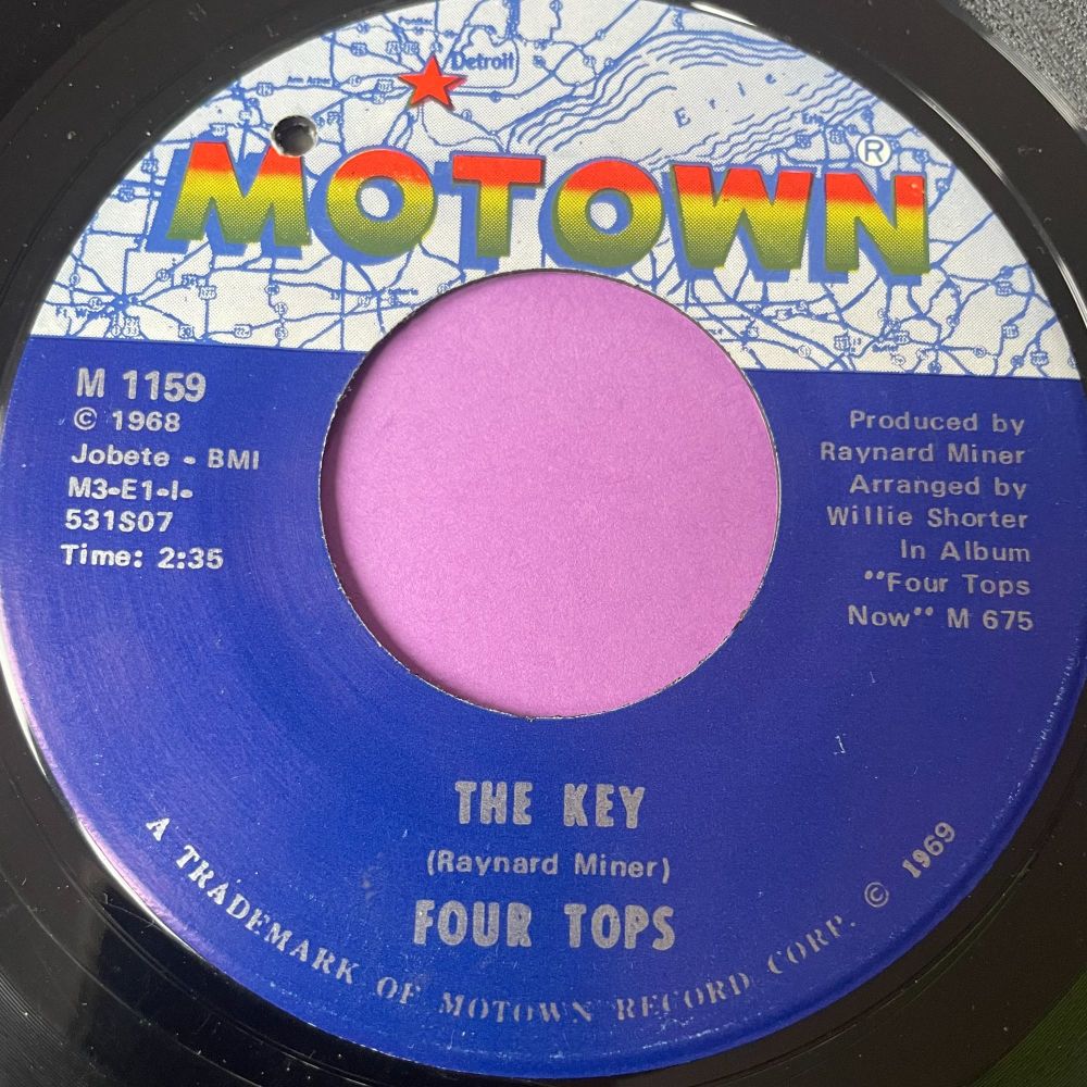 Four Tops-The key/ Don't let him take your love from me-Motown E+