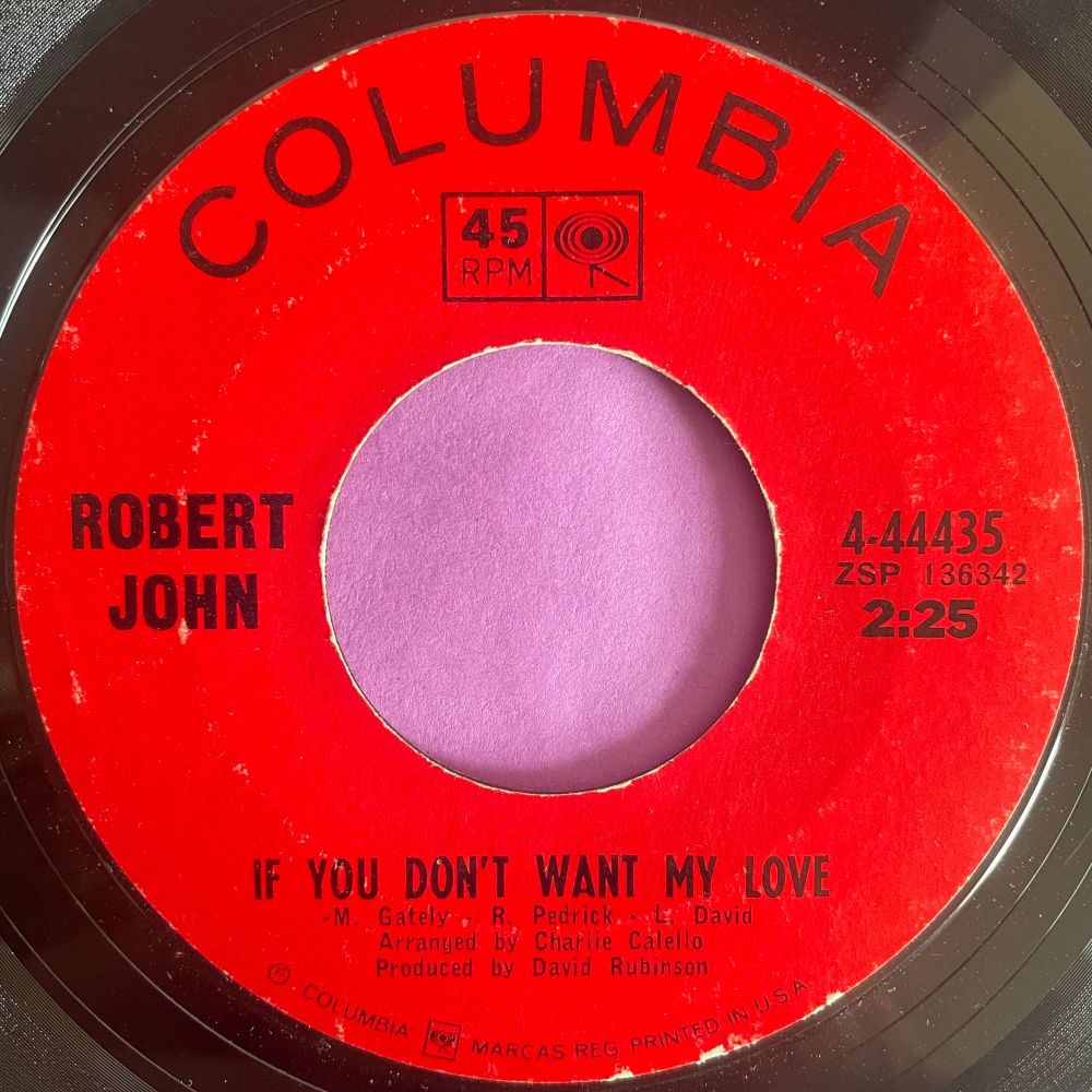Robert John-If you don't want my love-Columbia E