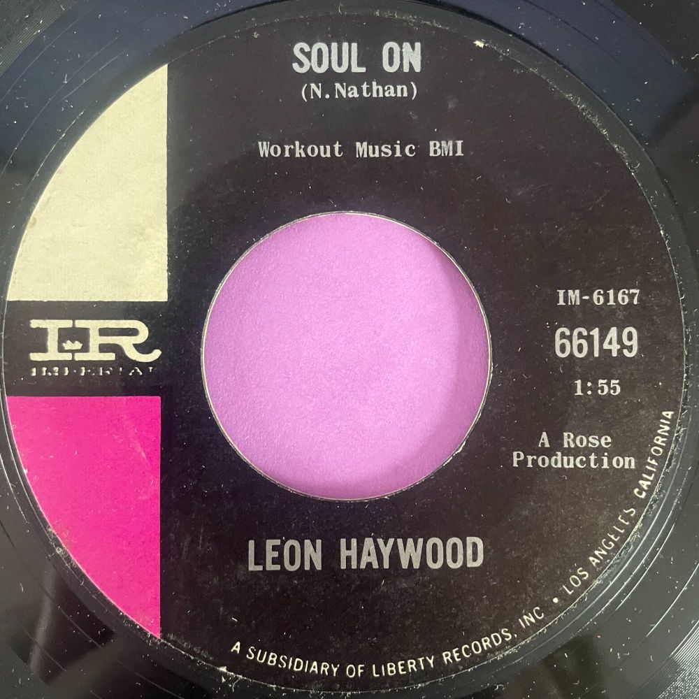 Leon Haywood-Soul on-Imperial E+