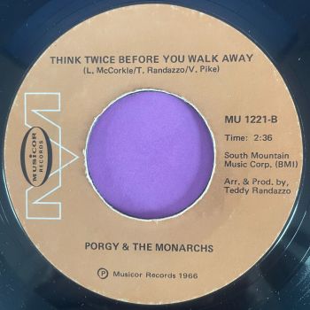 Porgy & The Monarchs-Hey Girl-Musicor E+