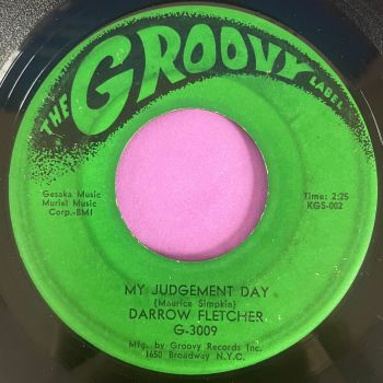 Darrow Fletcher-My judgement day-Groovy vg