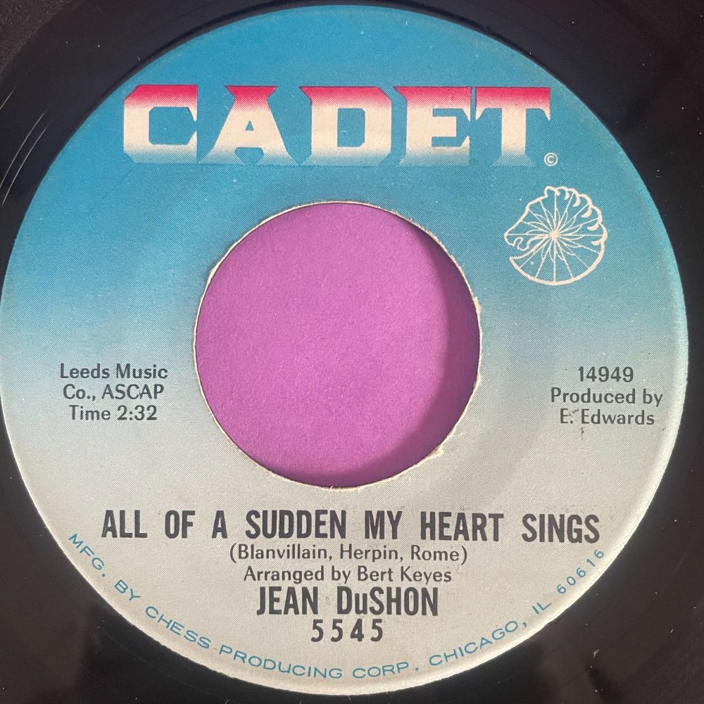 Jean DuShon-All of a sudden my heart sings-Cadet E+