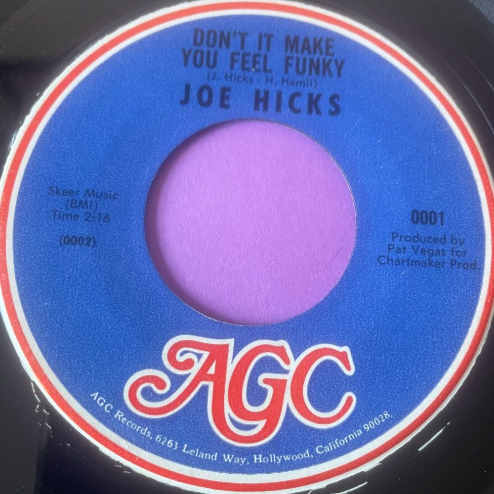 Joe Hicks-Don't it make you feel funky-AGC R E+
