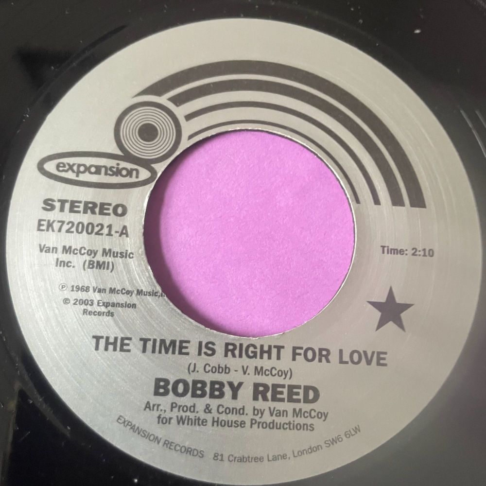 Bobby Reed-The time is right for love-Expansion R E+