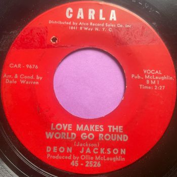 Deon Jackson-Love makes the world go round-Carla vg+