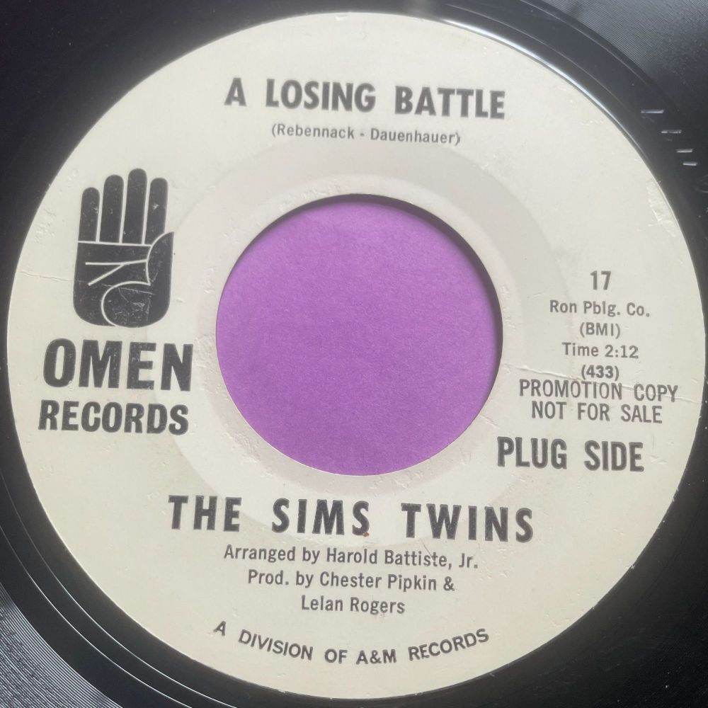 Sims Twins-A losing battle-Omen WD E-