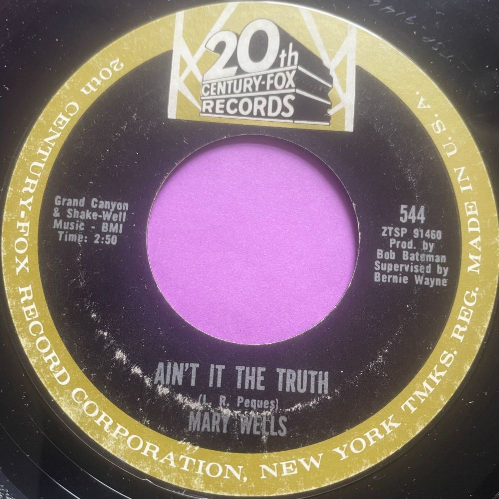 Mary Wells-Ain't it the truth-20th Century E