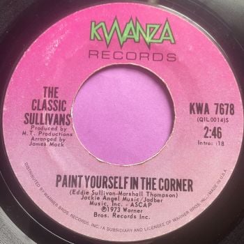 Classic Sullivans-Paint yourself in a corner-Kwanza E+