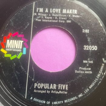 Popular Five-I'm a love maker-Minit vg+