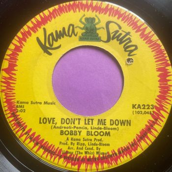 Bobby Bloom-Love don't let me down-Kama Sutra E+