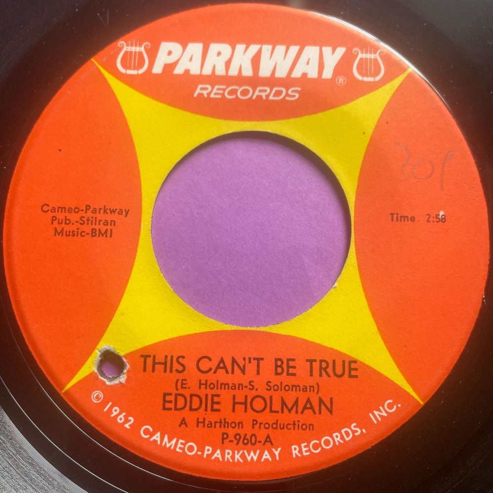 Eddie Holman-A free country/ This can't be true-Parkway E