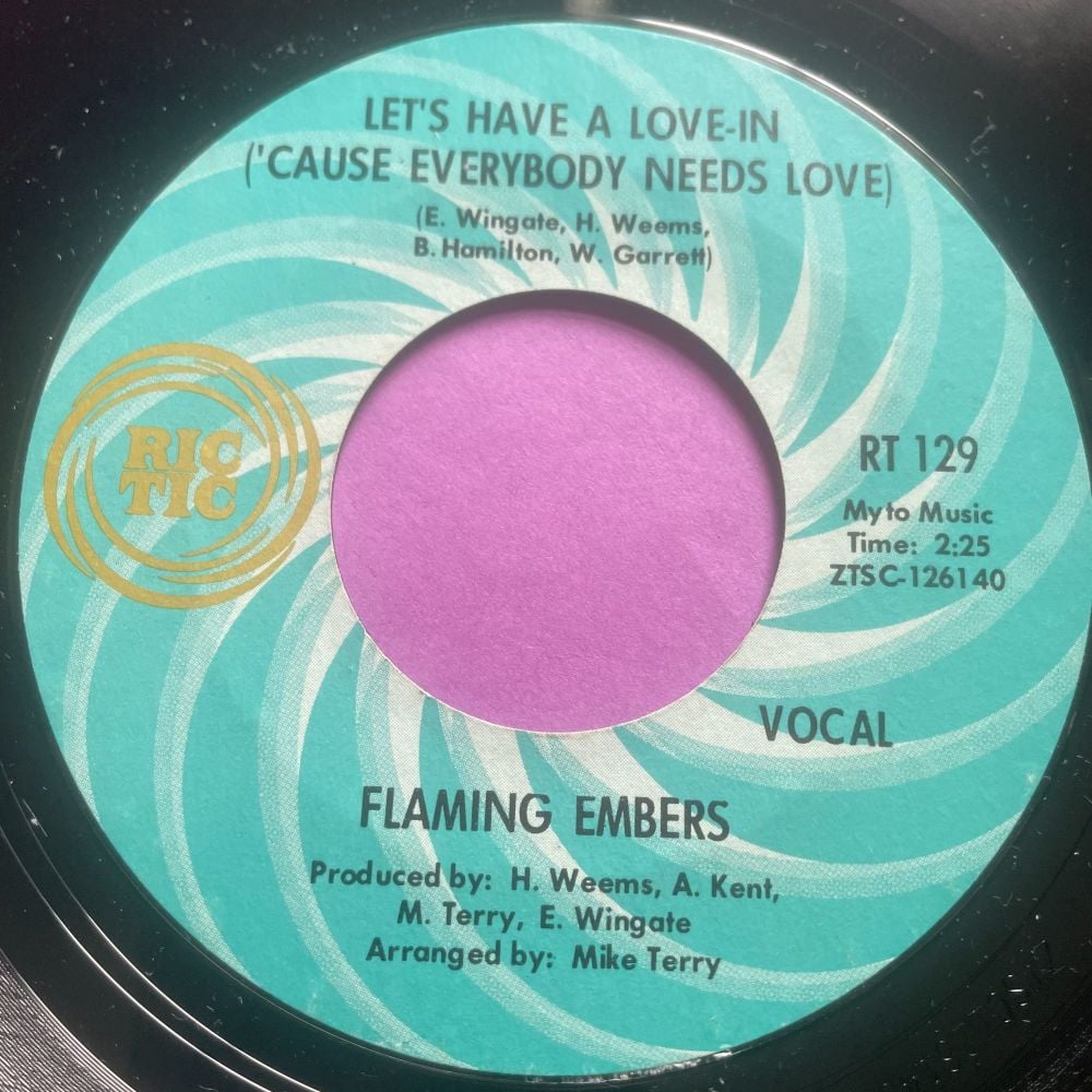 Flaming Embers-Let's have a love-in-Ric-Tic E+