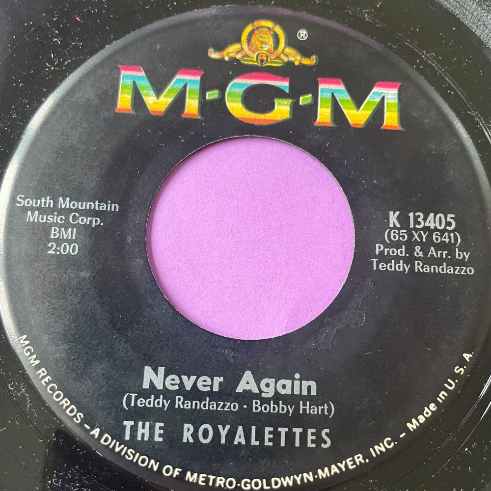 Royalettes-Never again-MGM E+