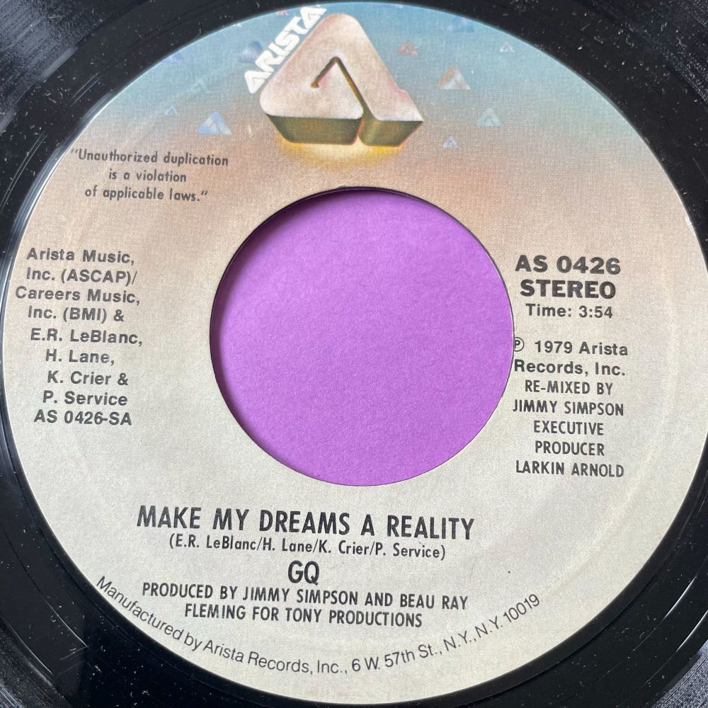 GQ-Make my dreams a reality-Arista E+