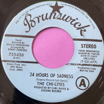 Chi-Lites-24 hours of sadness-Brunswick Demo E+