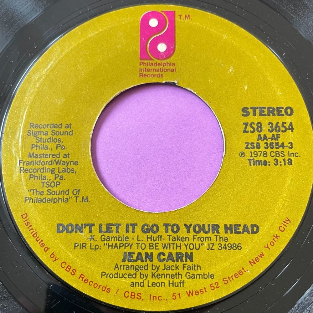 Jean Carne-Don't let it go to your head-PIR E