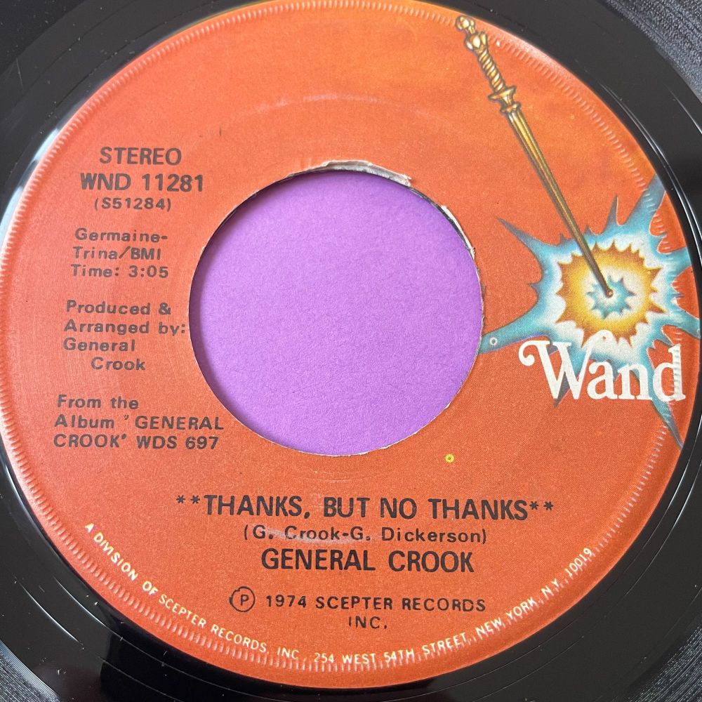 General Crook-Thank but no thanks-Wand E