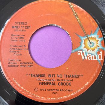 General Crook-Thanks but no thanks-Wand E