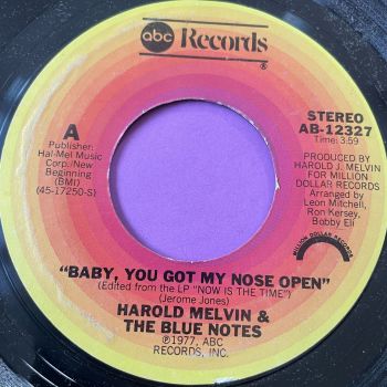 Harold Melvin-Baby you got my nose open-ABC M-
