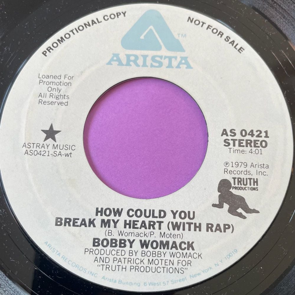 Bobby Womack-How could you break my heart-Arista WD E+