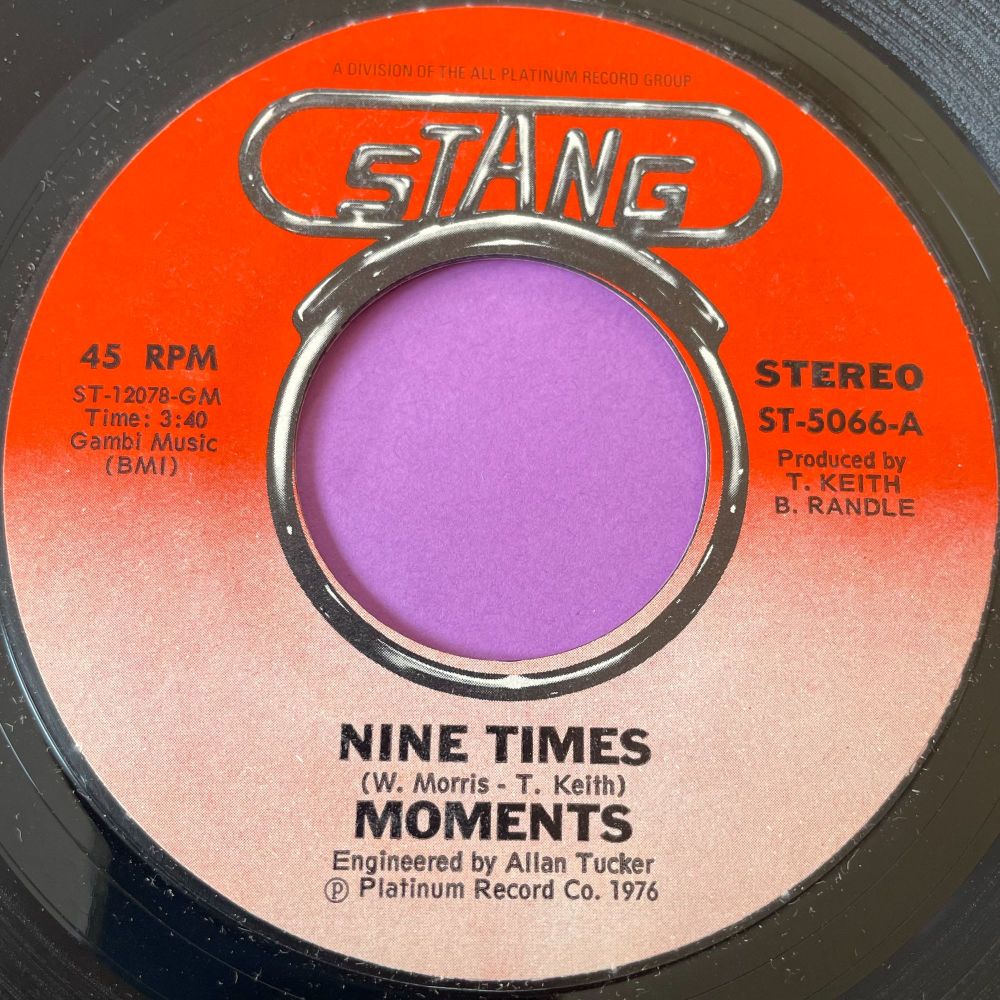 Moments-Nine times-Stang E+