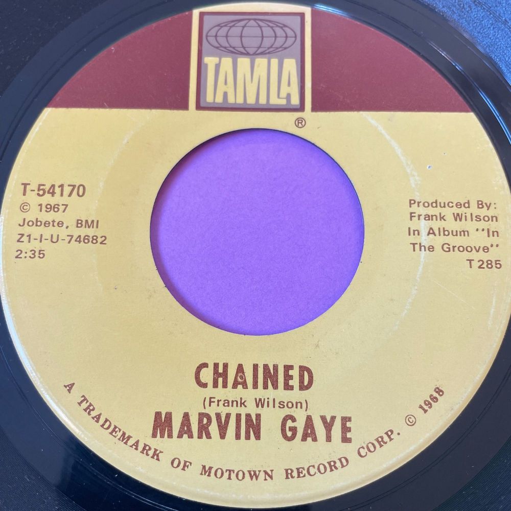 Marvin Gaye-Chained-Tamla E+