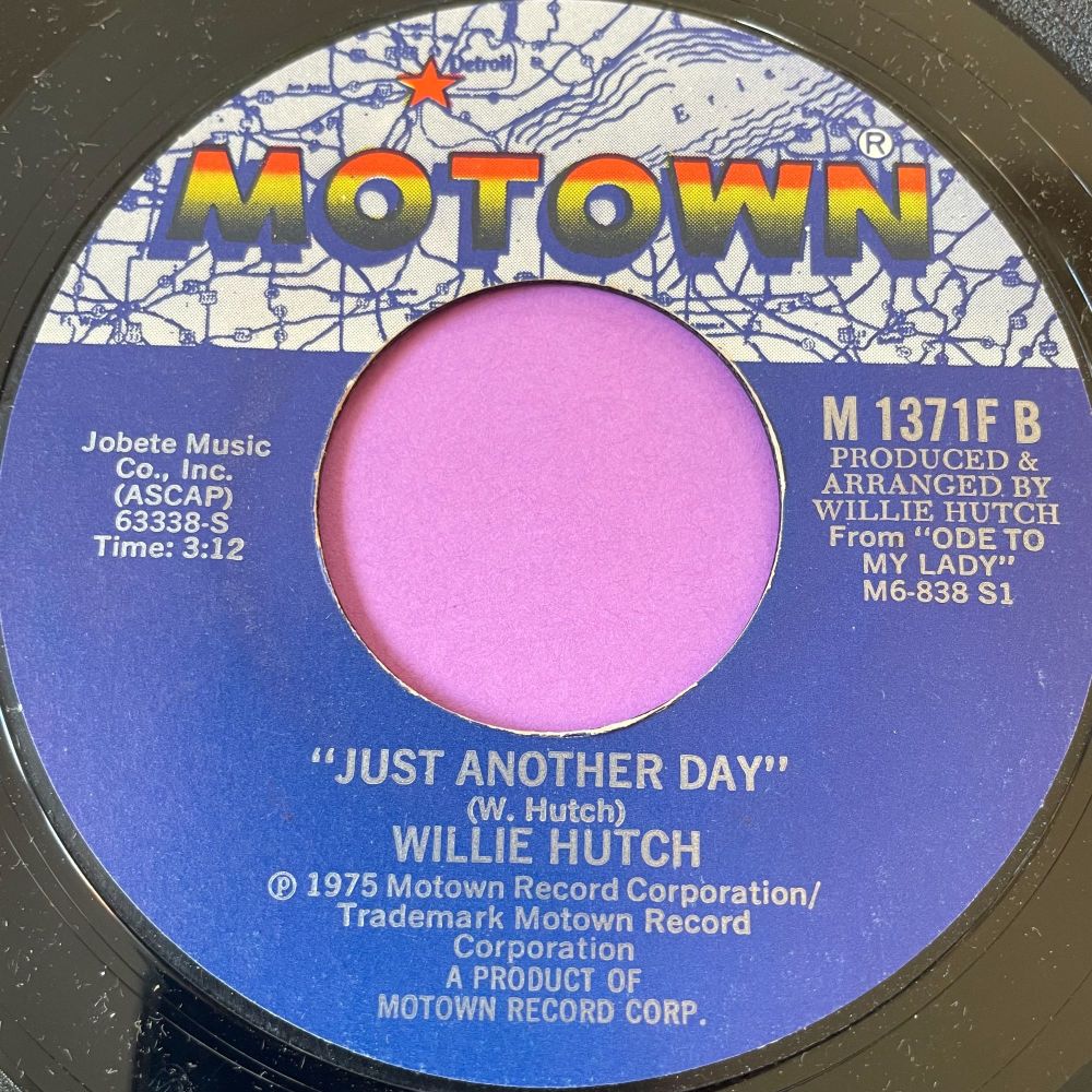 Willie Hutch-Just another day-Motown E+