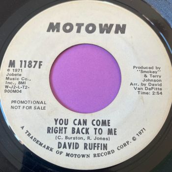 David Ruffin-You can come right back to me-Motown WD E+