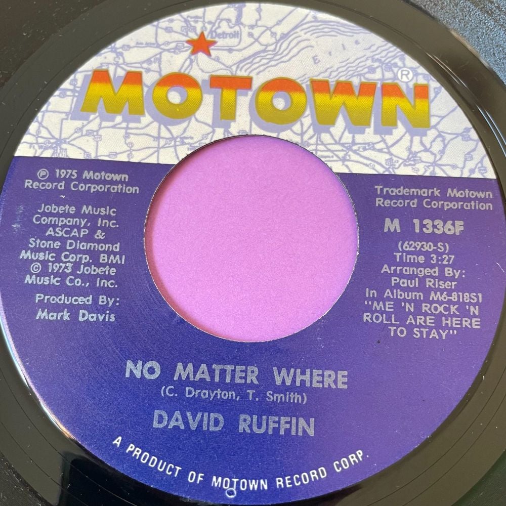 David Ruffin-No matter where-Motown E+