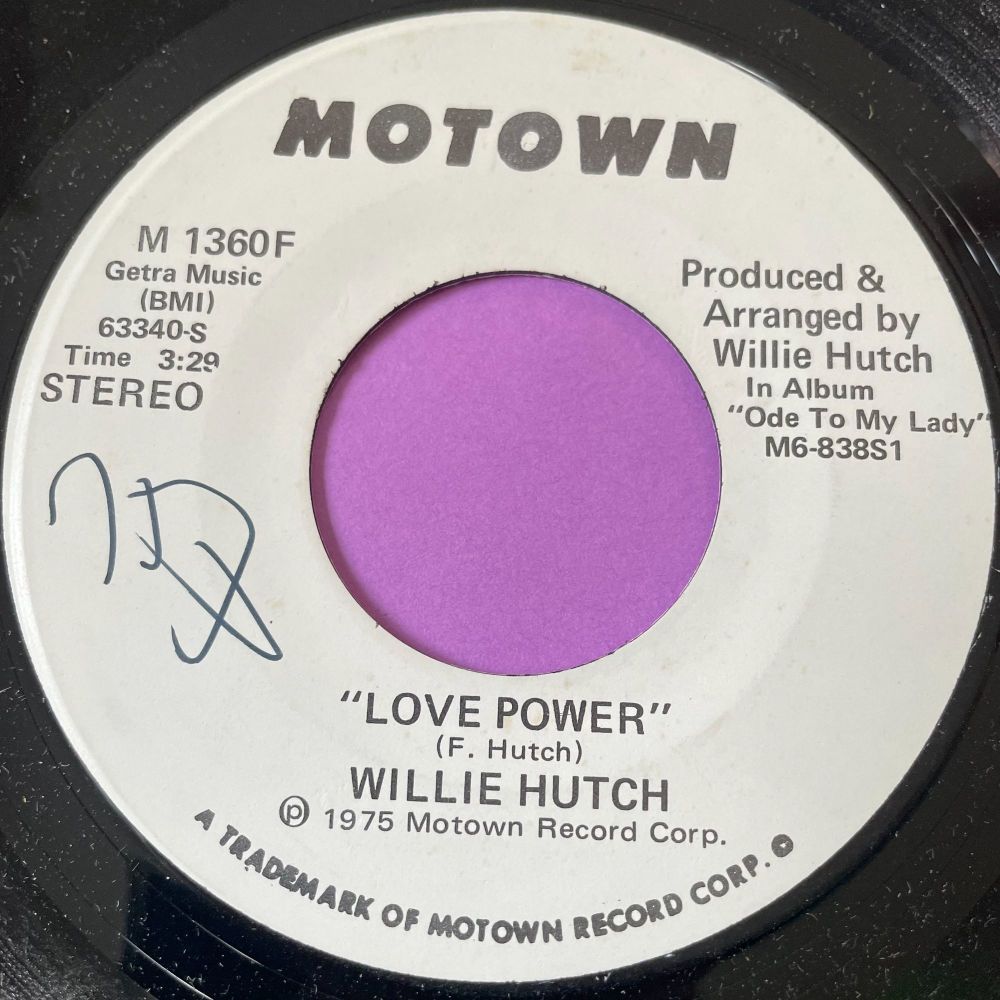 Willie Hutch-Love power-Motown WD wol E+
