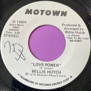 Willie Hutch-Love power-Motown WD wol E+