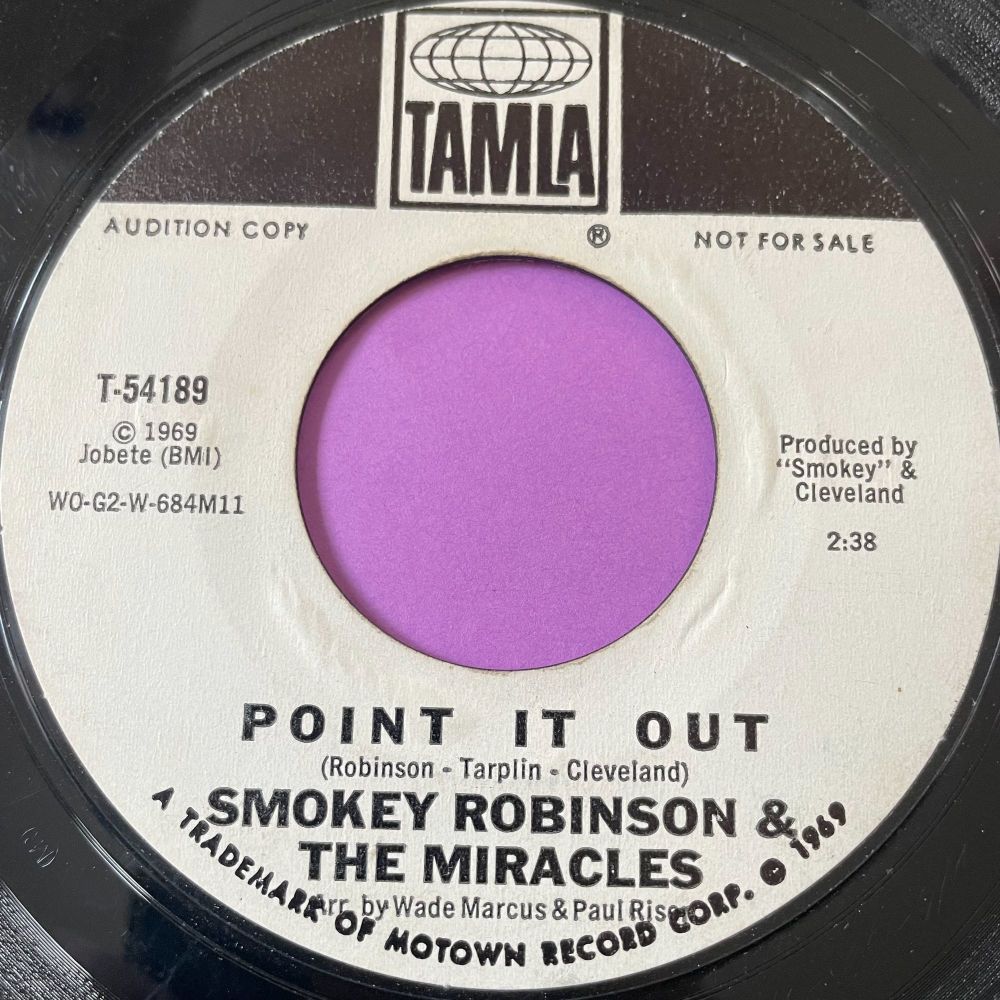 Smokey Robinson-Point it out-Tamla WD E+