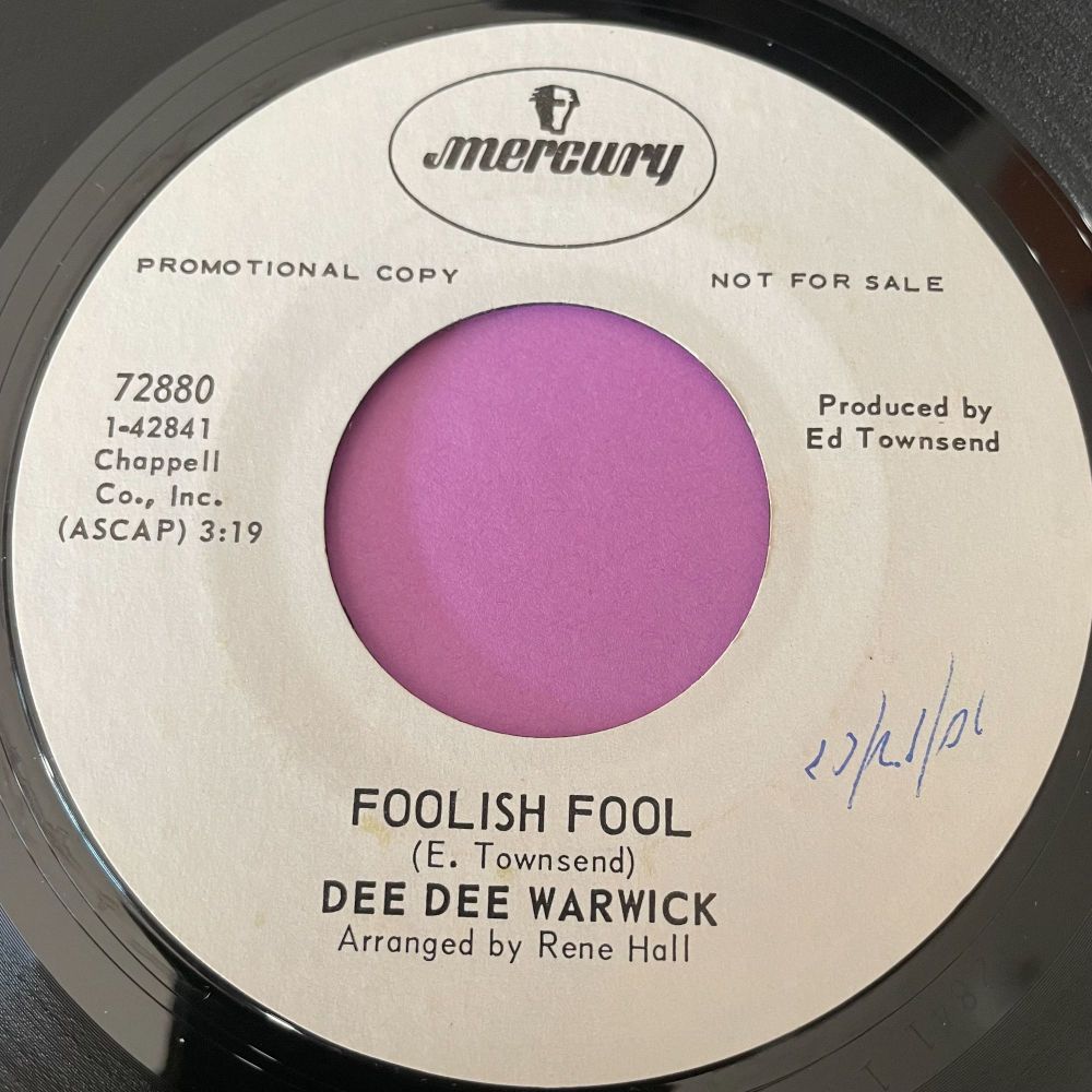 Dee Dee Warwick-Foolish fool-Mercury WD wol E+