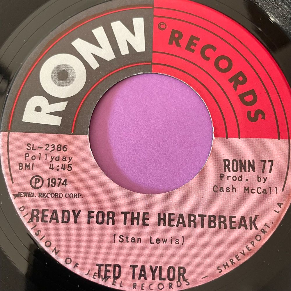 Ted Taylor-Ready for the heartbreak-Ronn E+