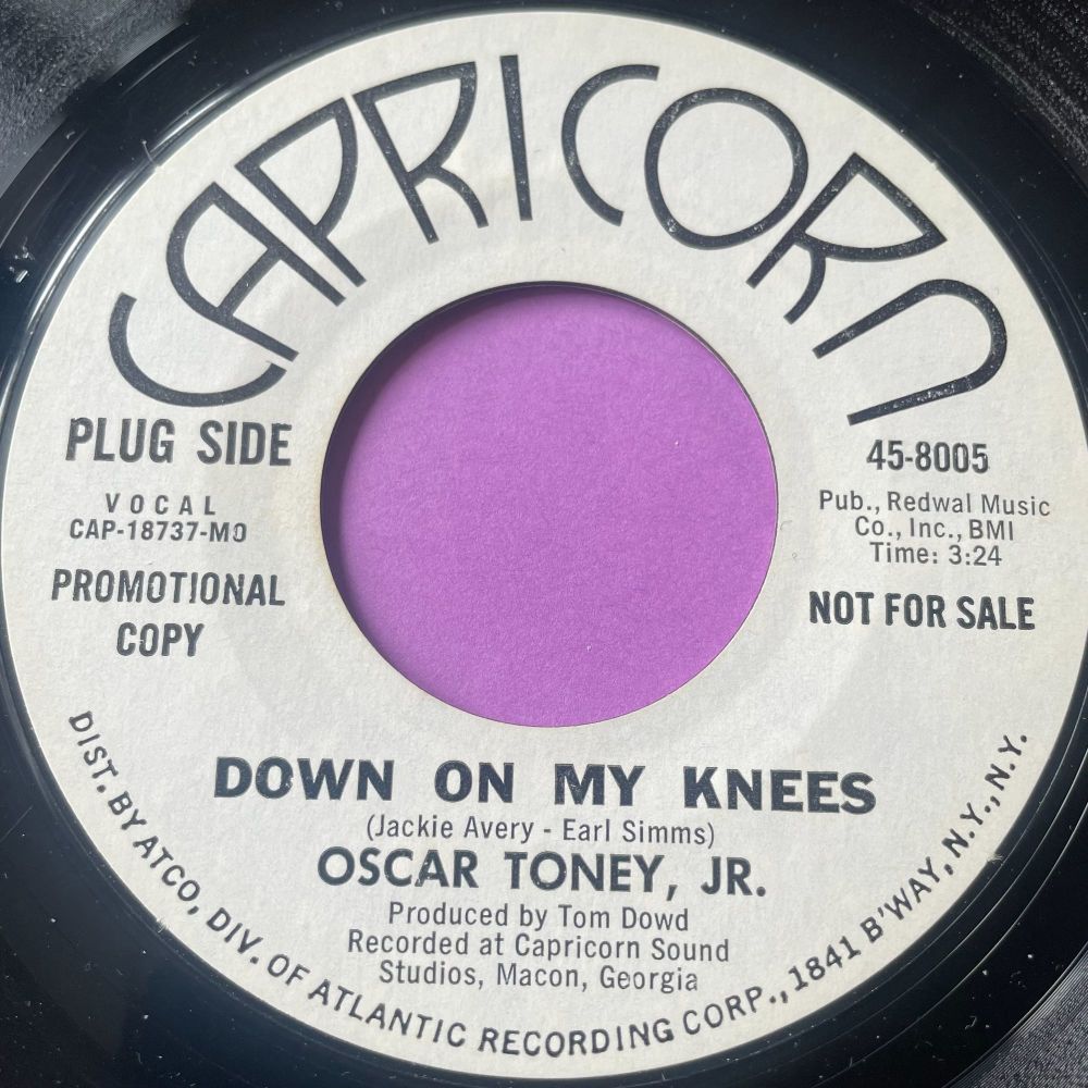 Oscar Toney Jr-Down on my knees-Capricorn WD E+