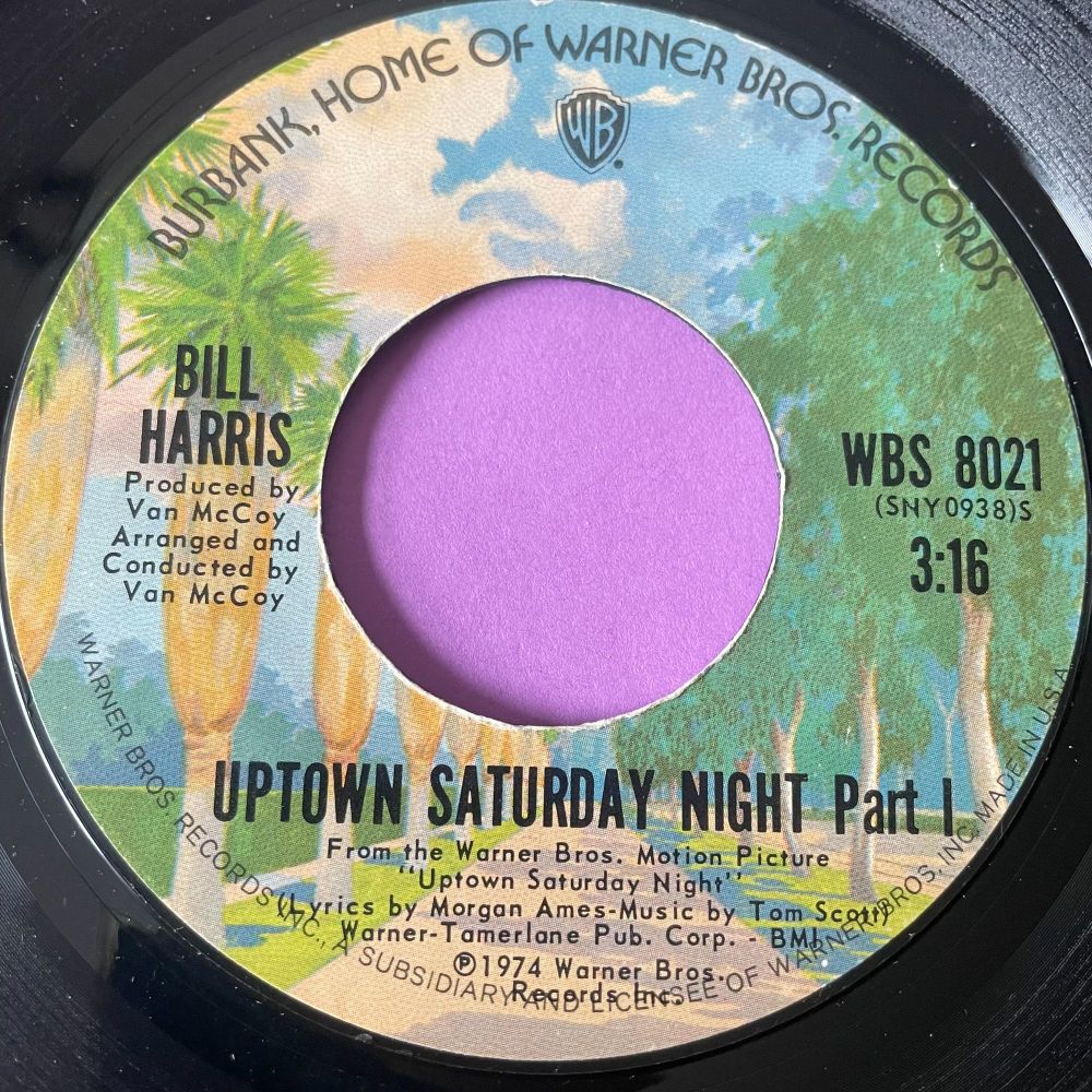 Bill Harris-Uptown Saturday night-WB E+
