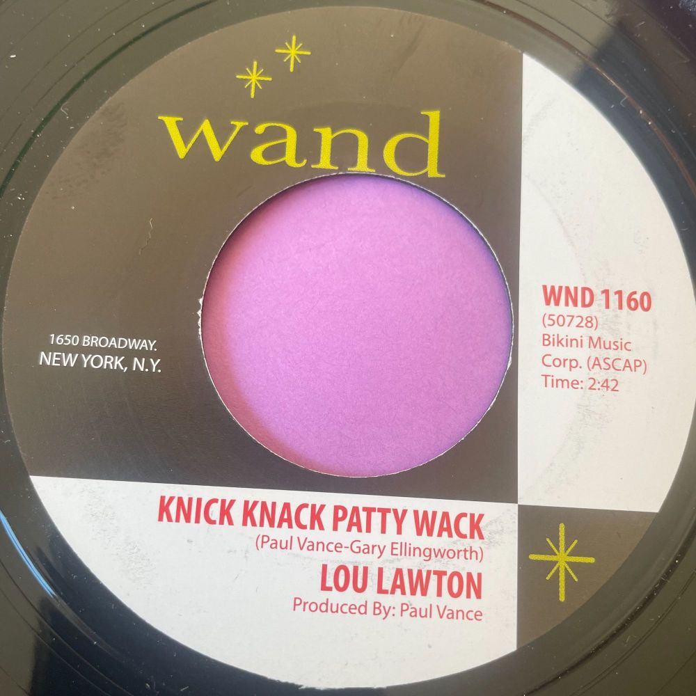 Lou Lawton-Knick knack paddy wack-Wand R M-
