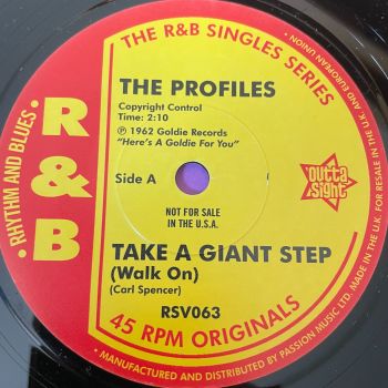 Profiles-Take a giant step/ Johnny Appalachian-Up in smoke-Outta Sight E+