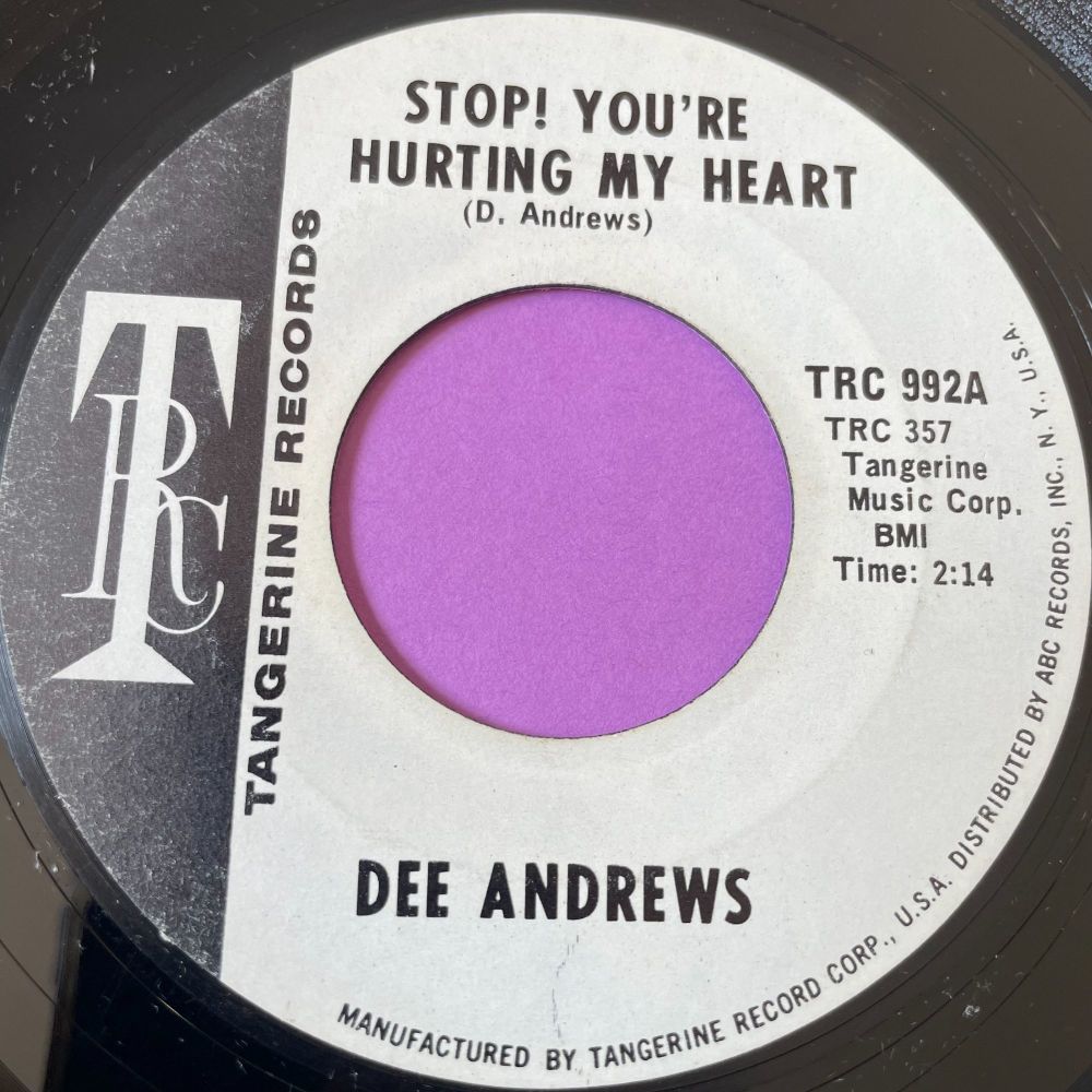Dee Andrews-Stop! You're hurting my heart-TRC WD E+