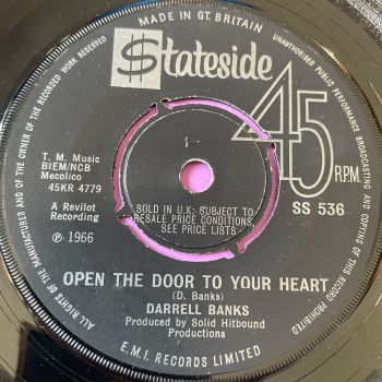 Darrell Banks-Open the door to your heart/ Our love..-Stateside E+