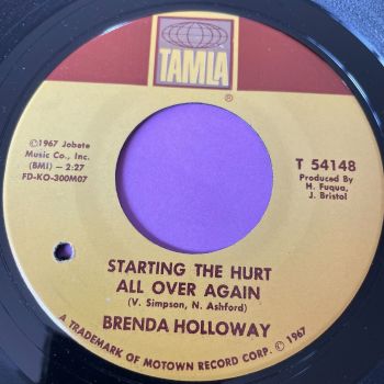 Brenda Holloway-Starting the hurt all over again/Just look what you've done-Tamla E+