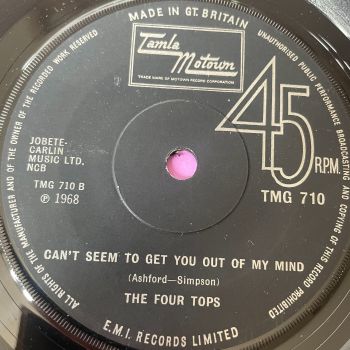 Four Tops-Can't seem to get you out of my mind-UK TMG 710 E+