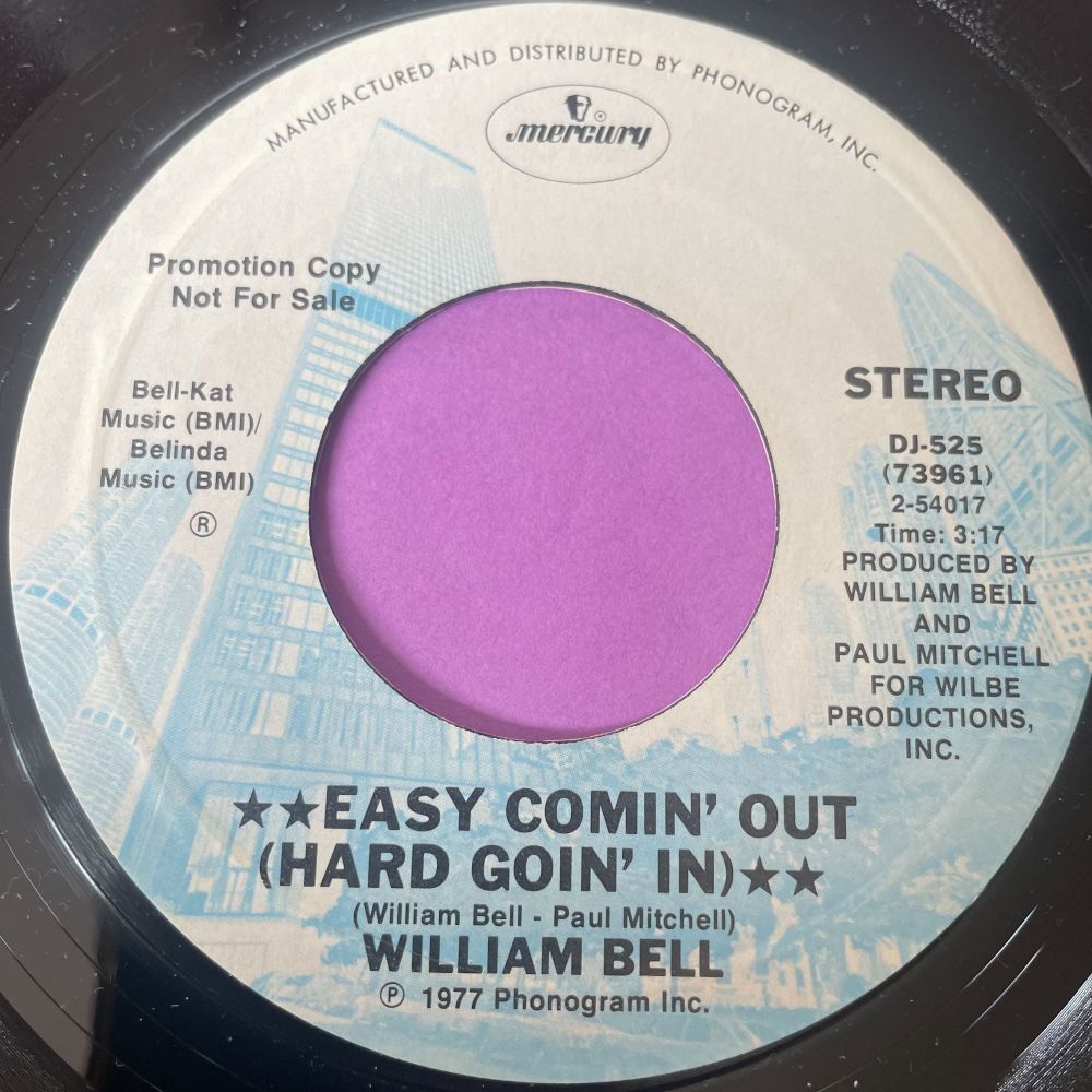 William Bell-Easy comin' out-Mercury Demo E+