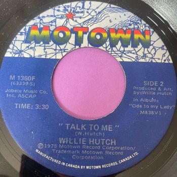 Willie Hutch-Talk to me-Motown E+