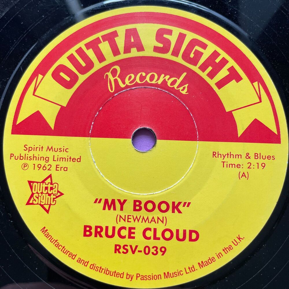 Bruce Cloud-My book/lucky is my name-Outta Sight R E+